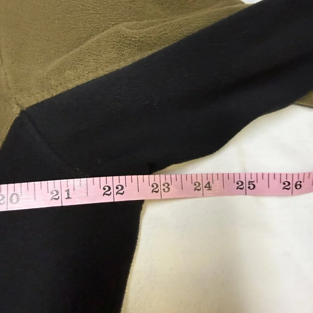 The North Face Men’s TKA 100 Full-Zip Jacket L‎ Olive Green/Black EUC